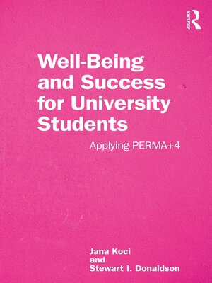 cover image of Well-Being and Success For University Students